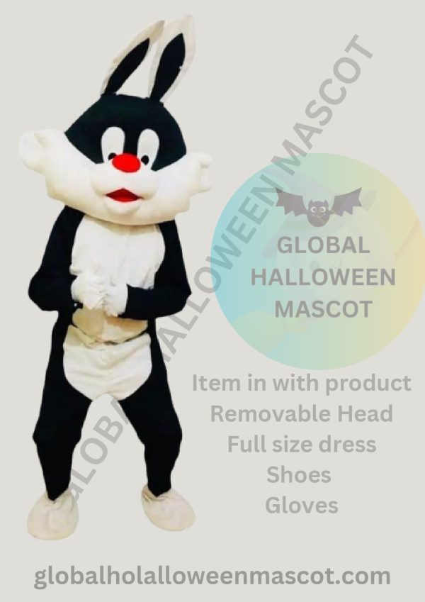 GLOBAL HALLOWEEN MASCOT High-Quality Smart Cat Mascot Costume - Image 2